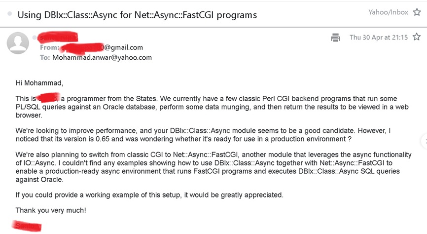 Email Notice