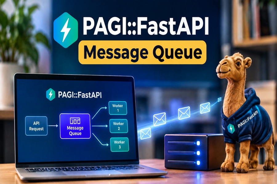 Message Queue using PAGI::FastAPI