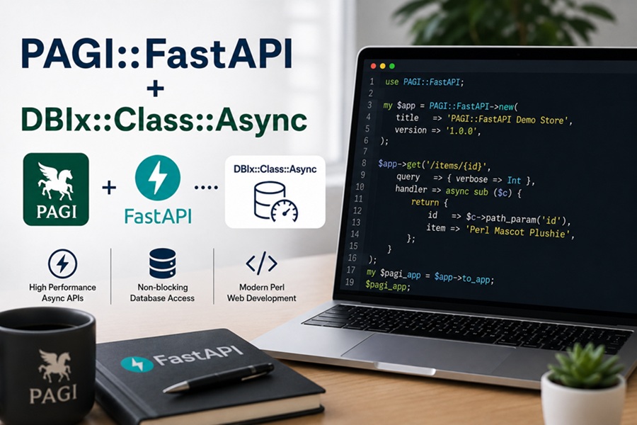 PAGI::FastAPI + DBIx::Class::Async