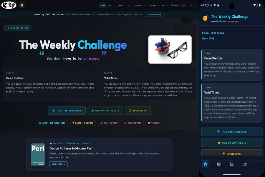 7 Years of The Weekly Challenge